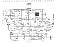 Iowa State Map, Chickasaw County 1996